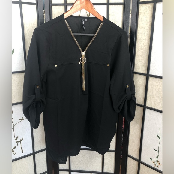 COLORI Amazing Stylish Loose Blouse. Size XL. - Picture 2 of 5